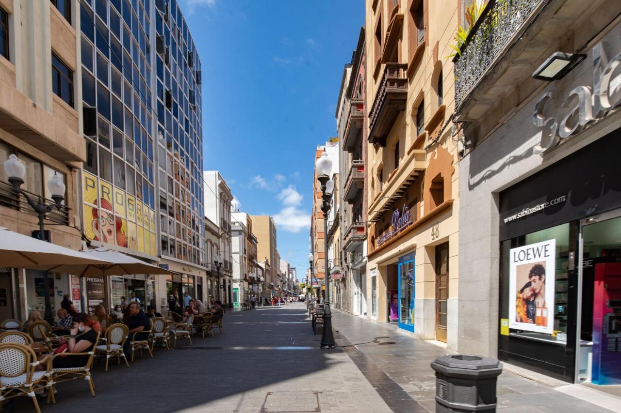 شقة Triana Centro Ciudad Con Increibles Vistas Al Mar لاس بالماس دي غران كاناريا المظهر الخارجي الصورة